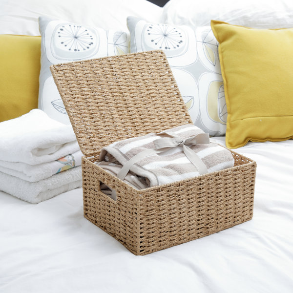 Wayfair Basics 4-tlg. Korb-Set aus Korbgeflecht & Bewertungen | Wayfair.de